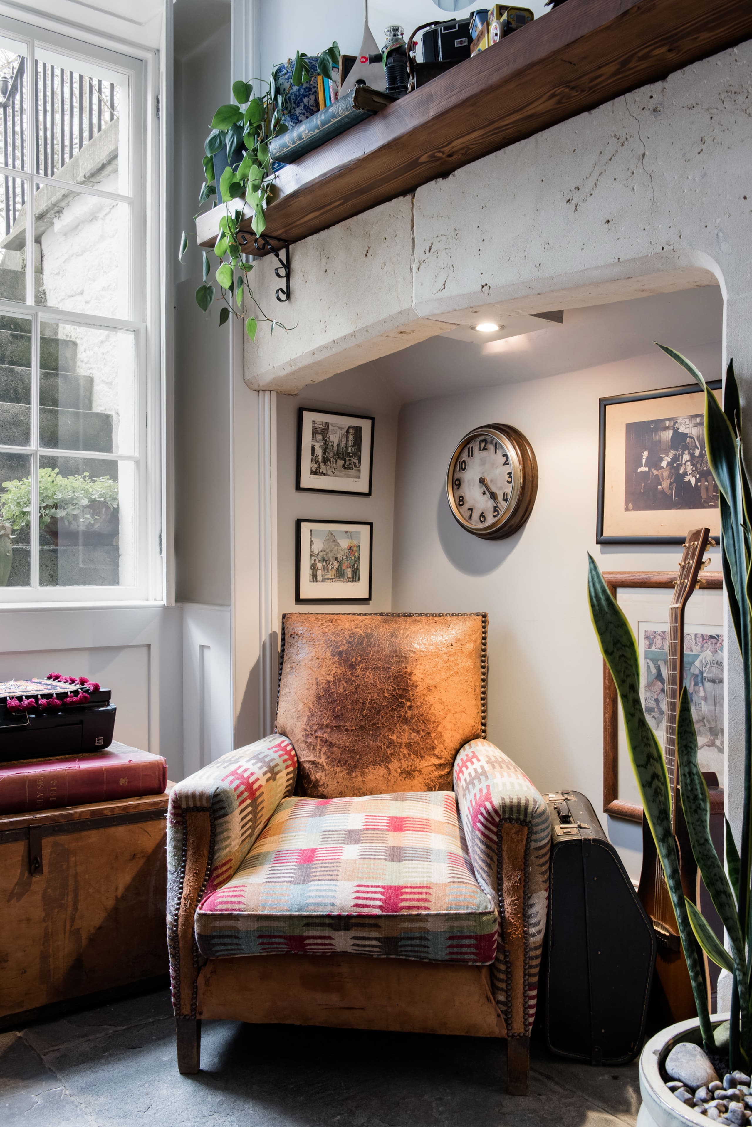The Austens’ former kitchen at the courtyard apartment, Bath