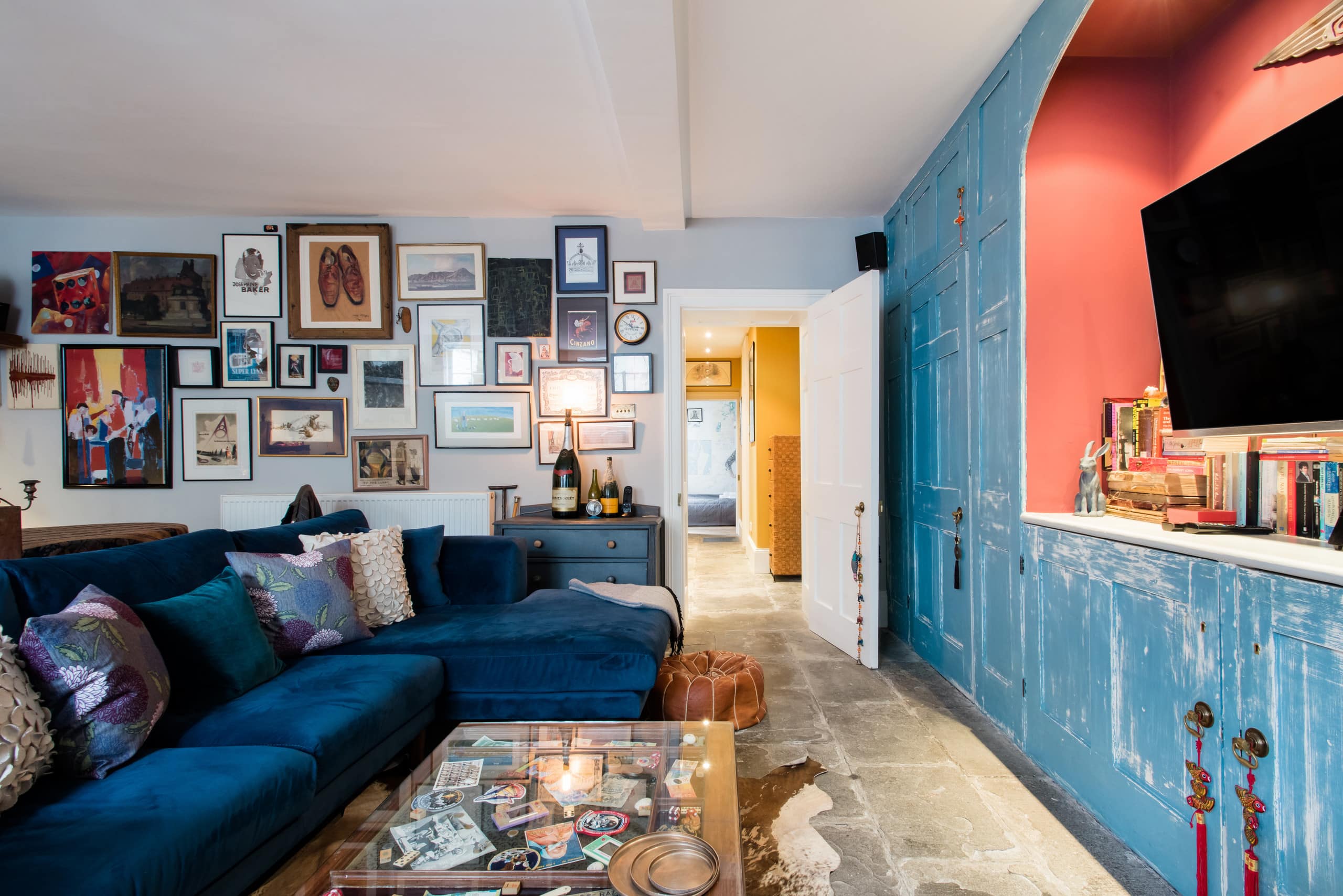A home full of stories at the courtyard apartment, Bath